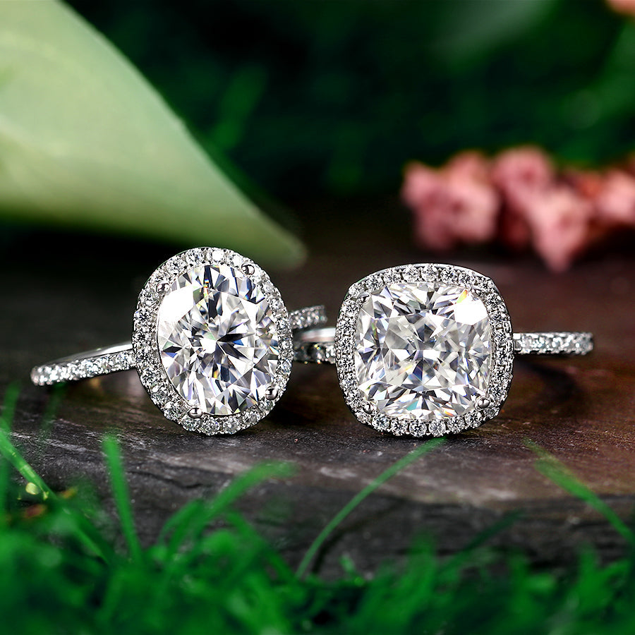 Moissanite Rings