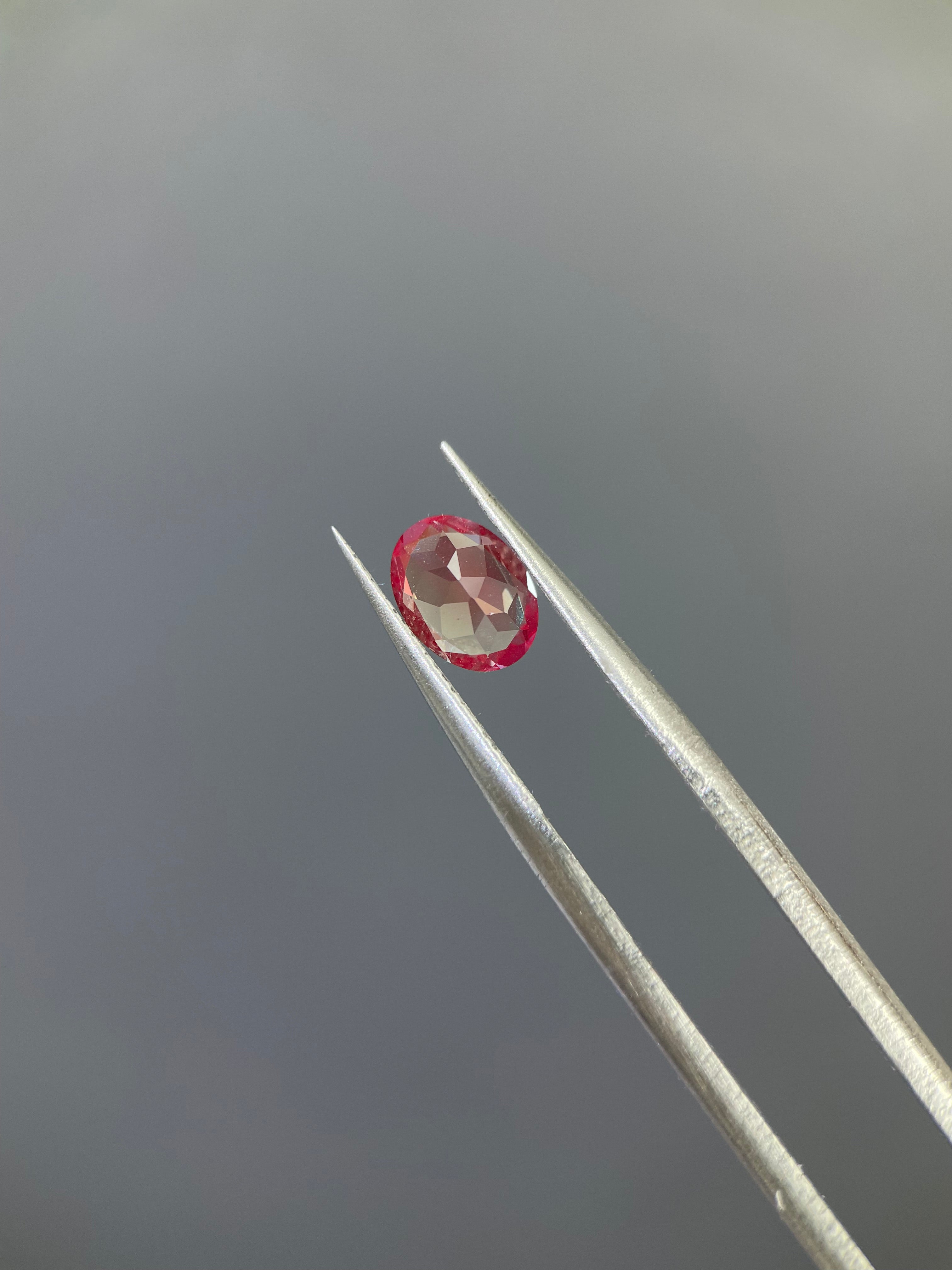 1.3 ct Oval Cut Lab Alexandrite Gemstone