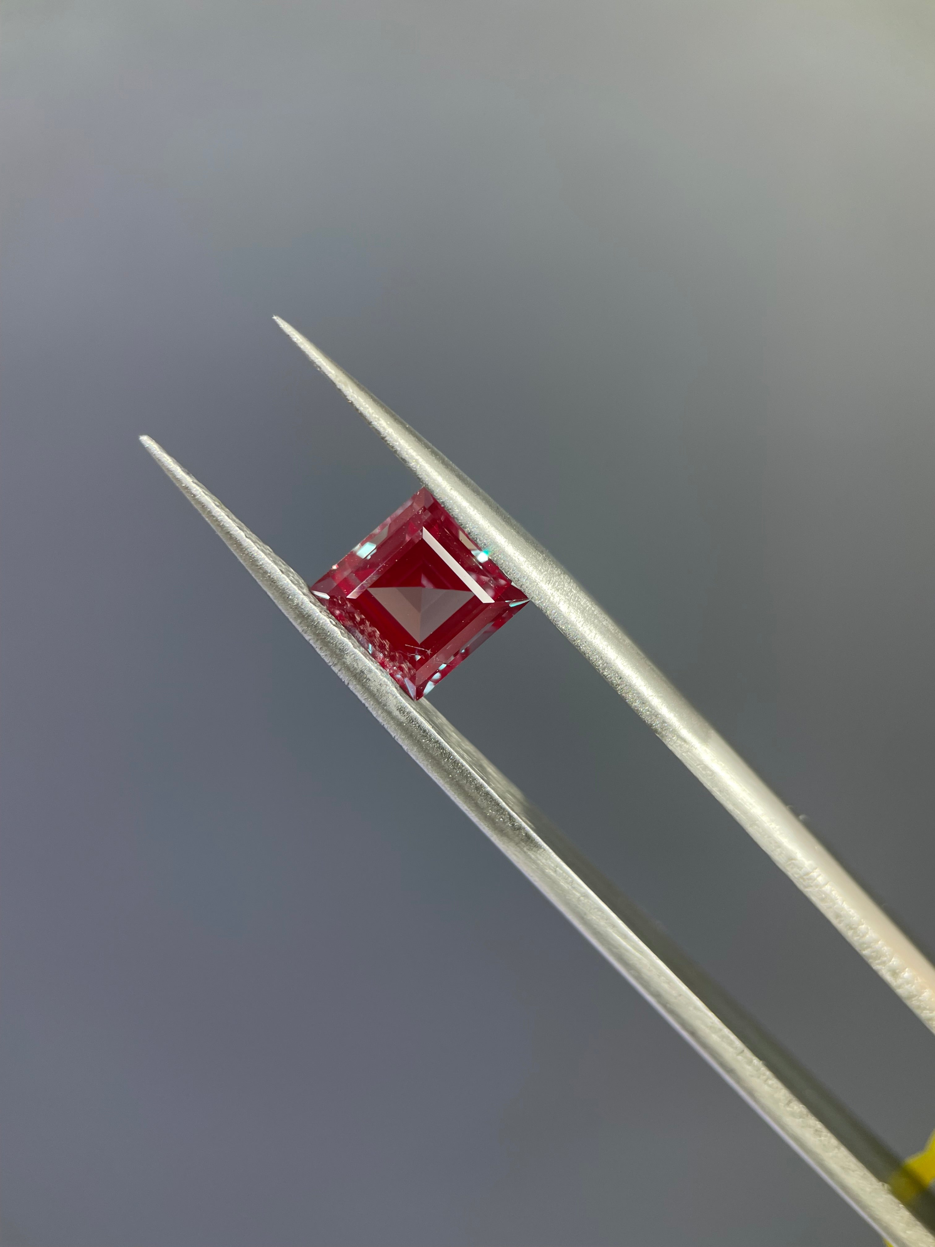 2.2 ct Emerald Cut Lab Alexandrite Gemstone