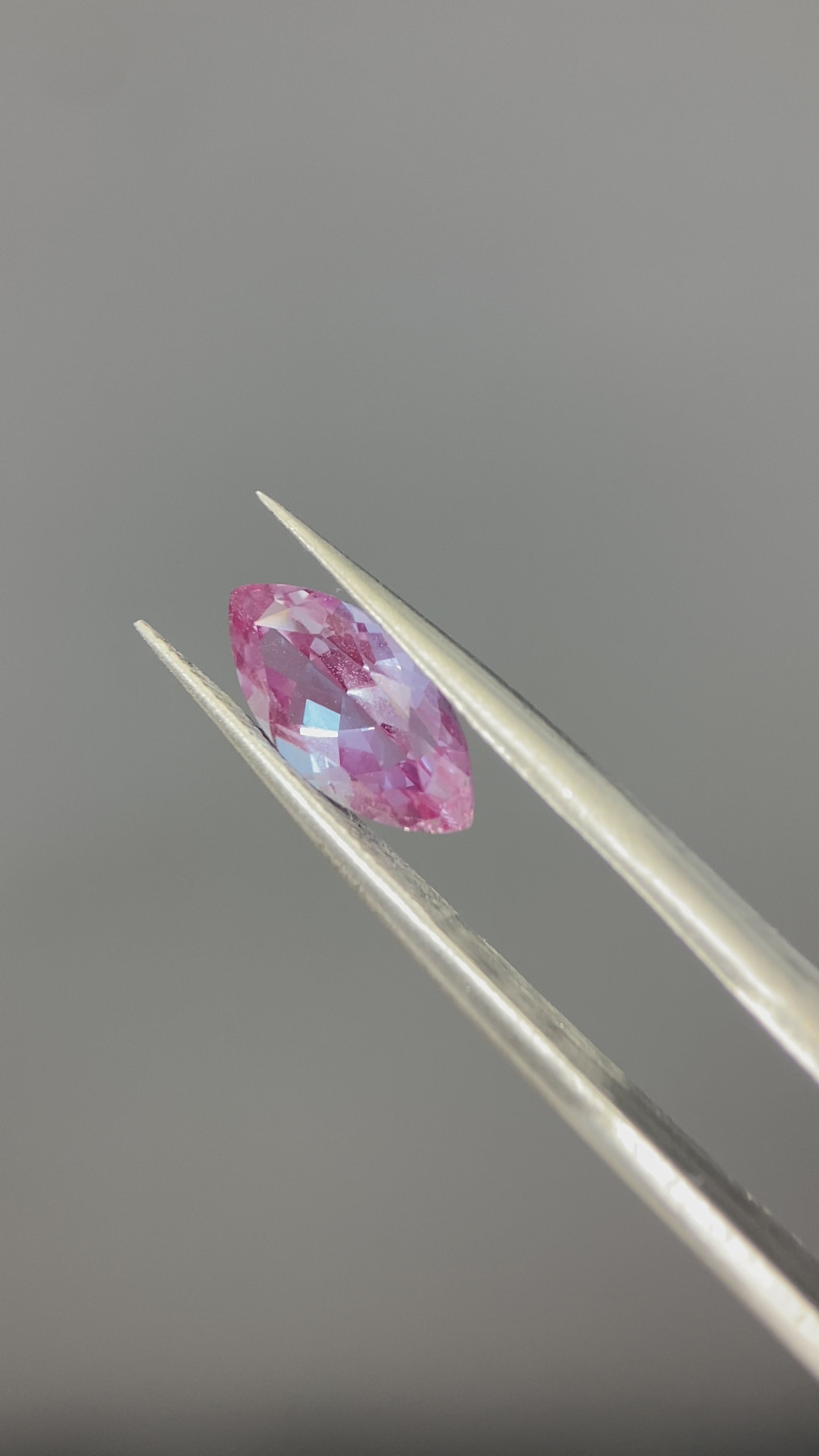 2.65 ct Marquise Cut Lab Alexandrite Gemstone