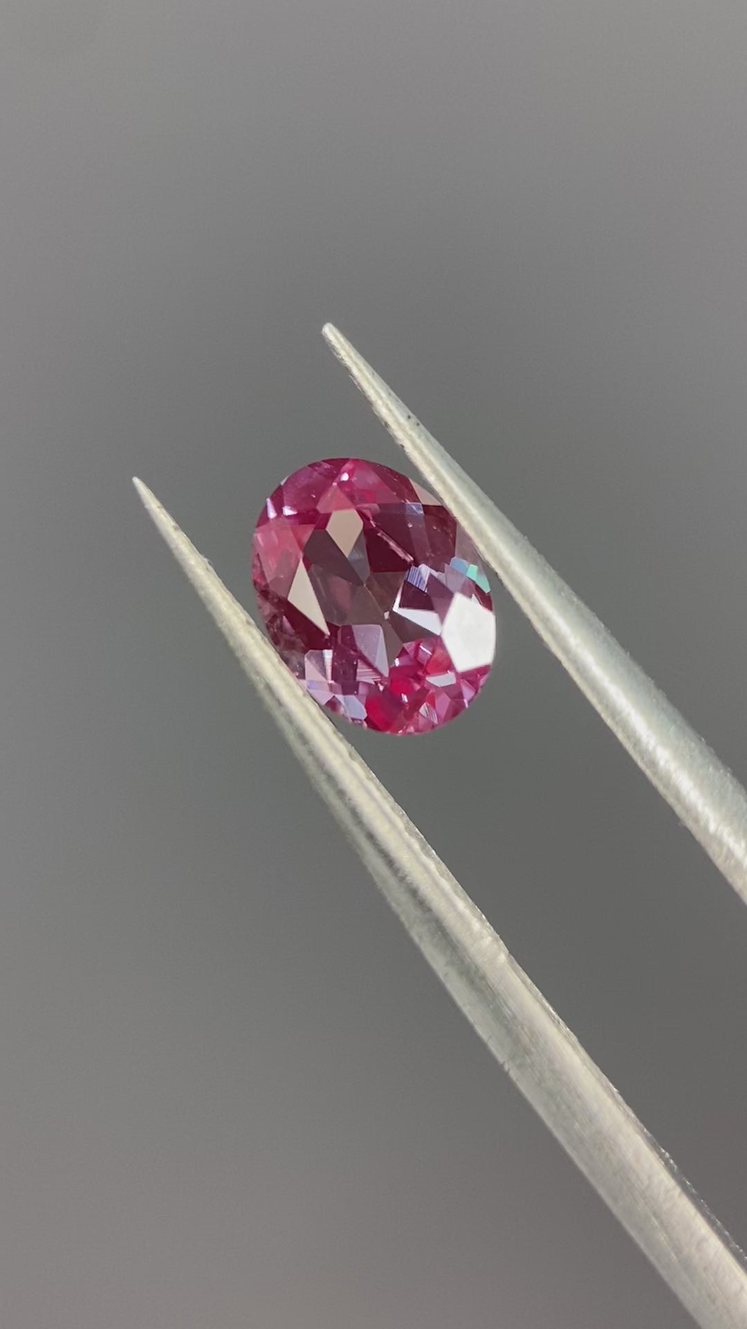 1.3 ct Oval Cut Lab Alexandrite Gemstone